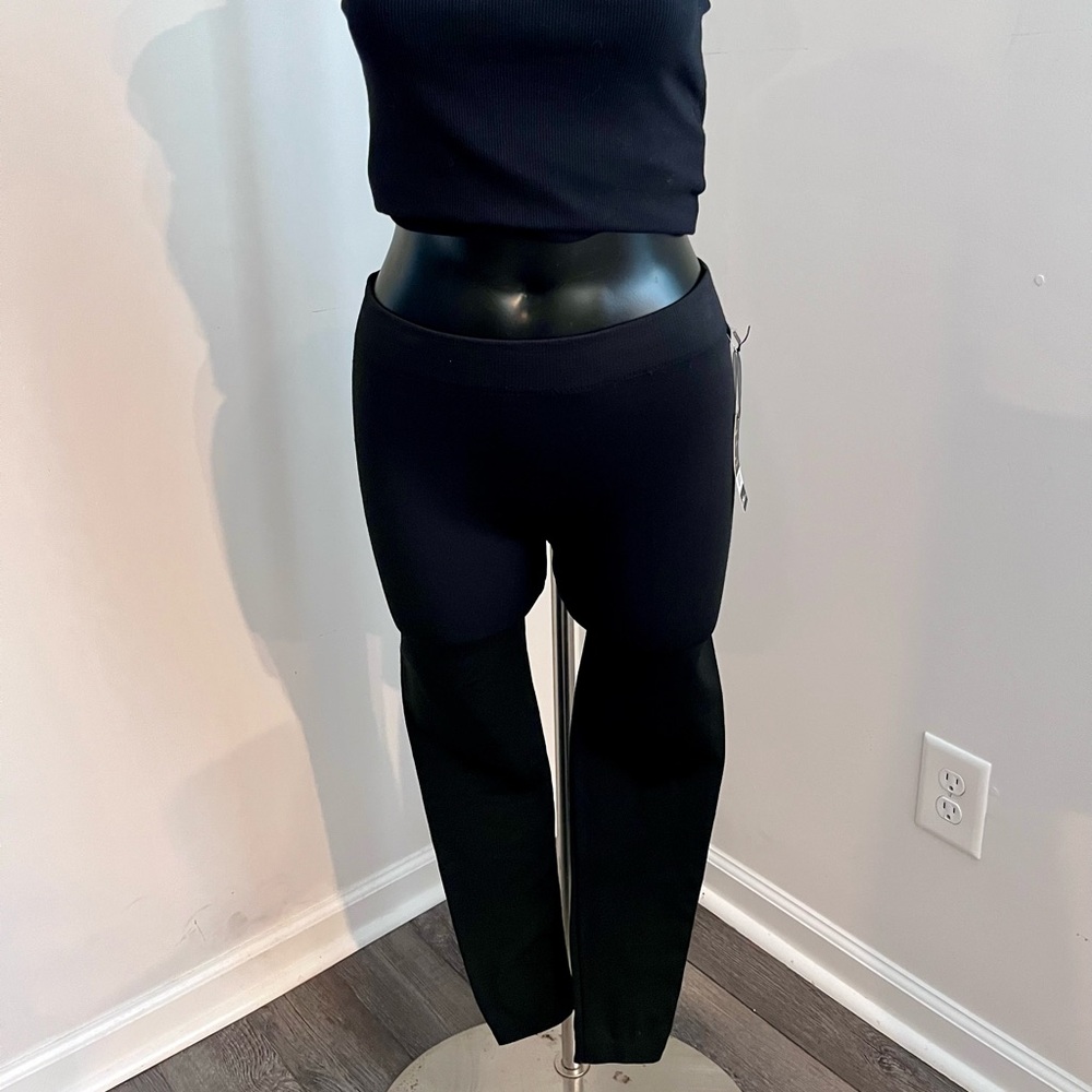 Elegant Black Women's Straight Leg Pants